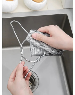 Magic Cleaning Cloth Metal Steel Wire Dish Pot Washdishing Cloths - Problems Solved