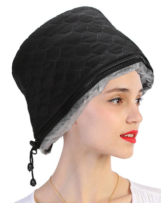 Hot Oil Treatment Hat Heating Hat Household Electric Heating Hat Adjustable Hot Oil Treatment Hat for Hair Care - Problems Solved