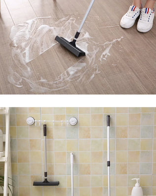 1PC Squeegee Window Cleaner 2 in 1 Retractable Pole Cleaning - Problems Solved