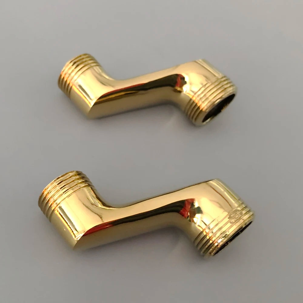 Bathroom Accessory Golden Brass Claw Foot Wall Mounted Bath Tub Rain Shower Faucet Adjustable Adapter Swing Arms zba179 - Problems Solved