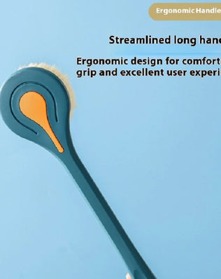 Bathroom Body Brush Kit with Long Handle: Soft-Hair Brush - Problems Solved