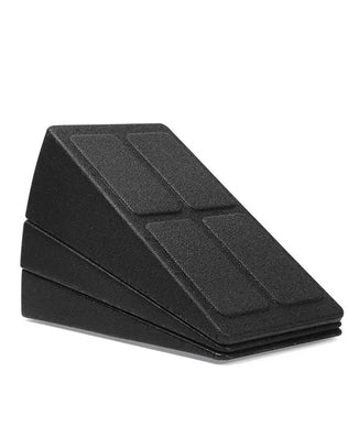 Durable 3-In-One Fitness Gear - Leg Stretcher, Squat Foam Wedge, Calf Raise Slant Board, Easy to Install Yoga Wedge Accessory - Problems Solved