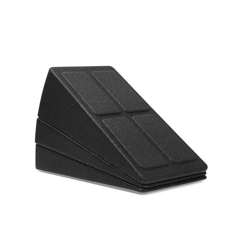 Durable 3-In-One Fitness Gear - Leg Stretcher, Squat Foam Wedge, Calf Raise Slant Board, Easy to Install Yoga Wedge Accessory - Problems Solved