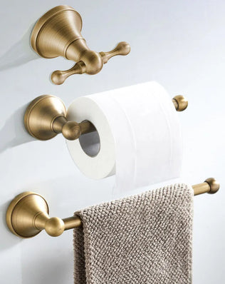 Bathroom Accessories Antique Brass Wall Mounted Toilet Paper Holder