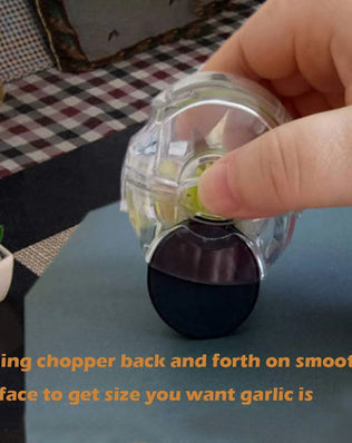 Kitchen Convenient Multi-function Small Tools Roller Garlic Chopper Manual Quick Ginger Masher Kitchen Practical Gadgets - Problems Solved