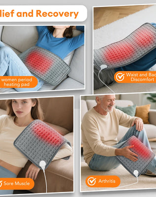 Electric Heating Pad Shoulder Back Leg Pain Relief Physiotherapy Winter Heater Timed Temperature Control Heating Blanket Mat - Problems Solved