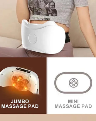 Electric Wireless Abdominal Massager For Fat Burning & Digestion Waist Fitness Fat Slimming Weight Loss Body Shaping Instrument - Problems Solved