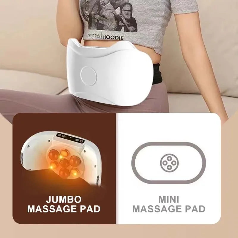 Electric Wireless Abdominal Massager For Fat Burning & Digestion Waist Fitness Fat Slimming Weight Loss Body Shaping Instrument - Problems Solved
