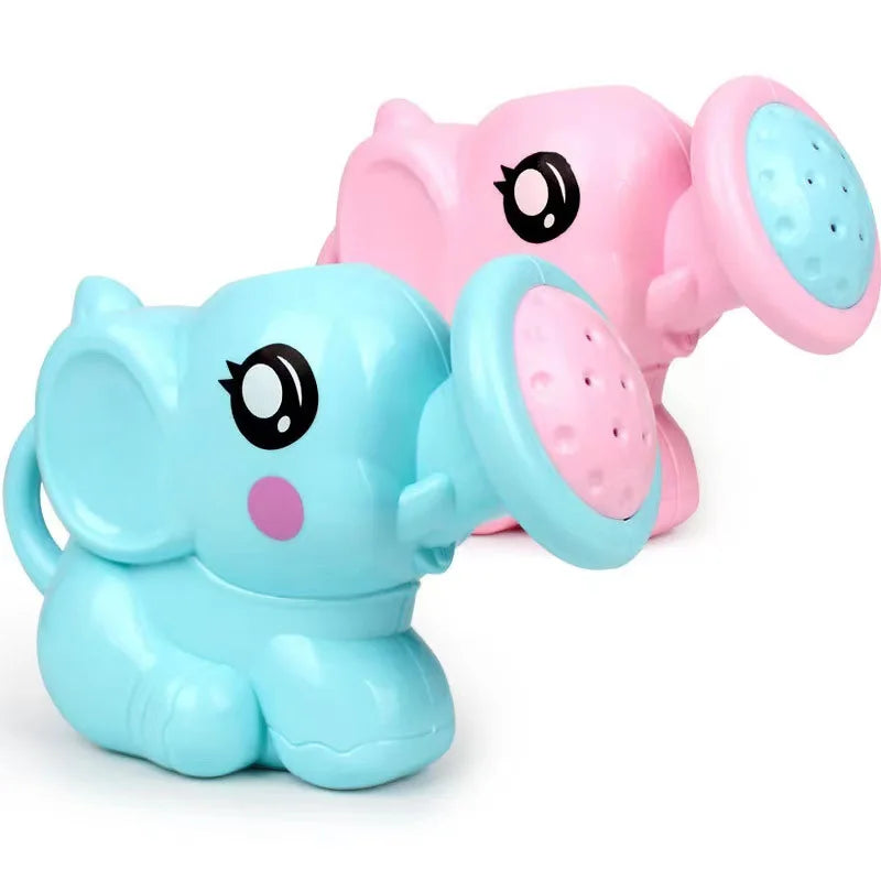 Bath Toy Plastic Kettle Bath Shower Tool Baby Bathroom Toy Elephant Watering Pot Bath Toy for Children Summer Bath Sprinkler - Problems Solved