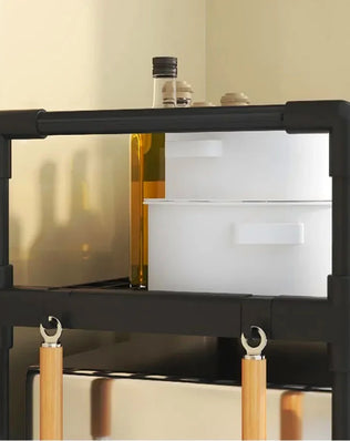 Kitchen Storage Rack Microwave Shelf Condiment Organizer Shelf - Problems Solved