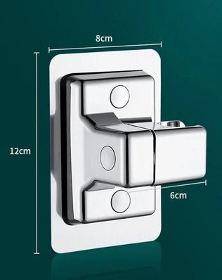 Problems Solved ABS shower head holder wall mount with adjustable rotatable bracket for handheld shower accessories.