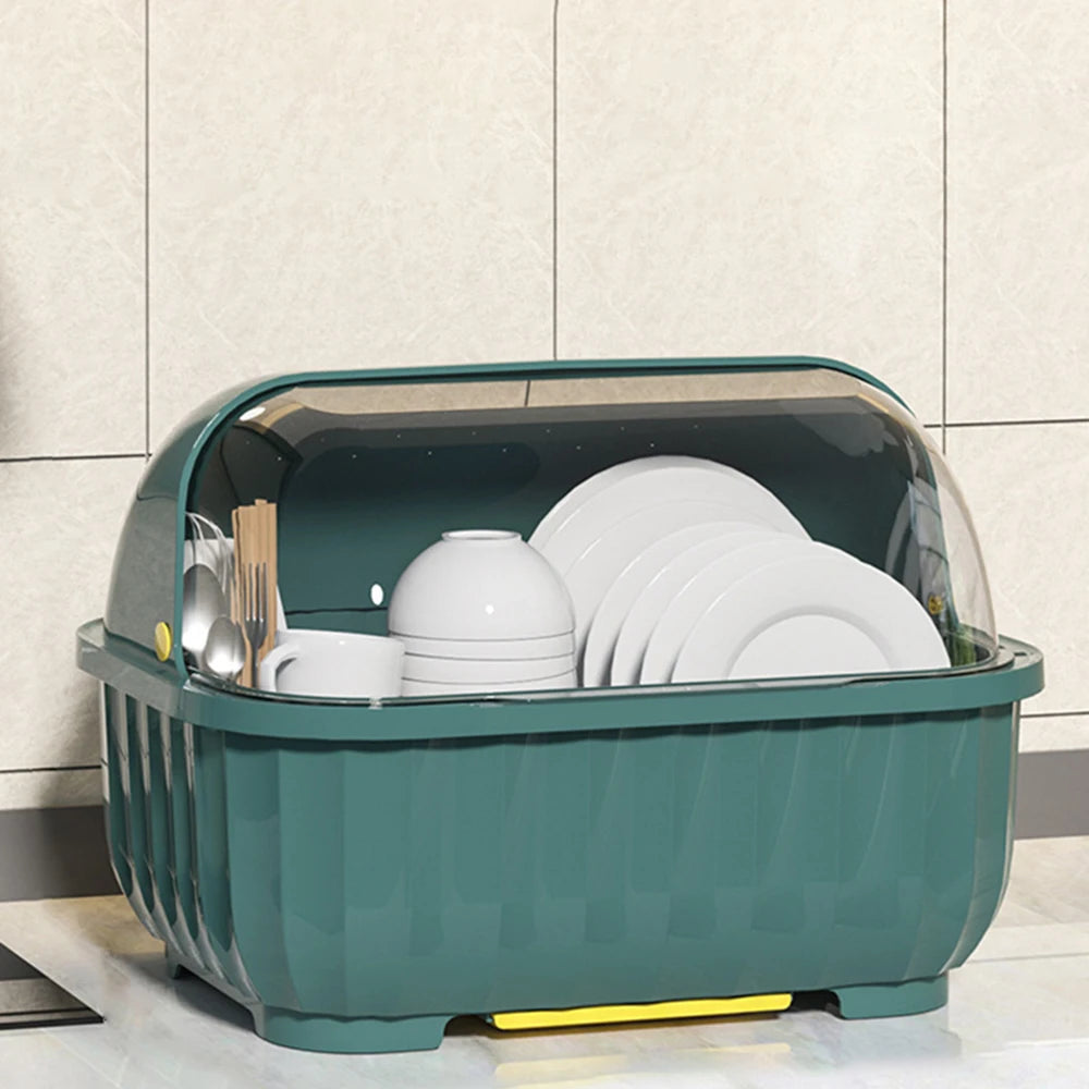 Kitchen Drain Cabinet With Lid, Bowl Box For Storing Dishes - Problems Solved