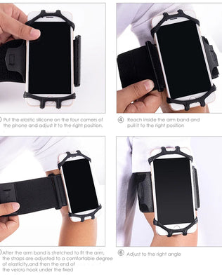 For Sport or Riding Smart Phone Wristband Bag Sport Fitness Cycling Armband Compatible with Android and other phones - Problems Solved