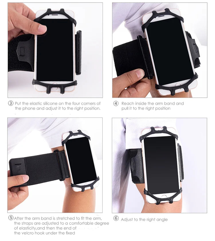 For Sport or Riding Smart Phone Wristband Bag Sport Fitness Cycling Armband Compatible with Android and other phones - Problems Solved