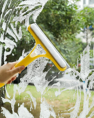 3 in 1 Window Cleaning Squeegee Multi Function with Spray Bottle - Problems Solved