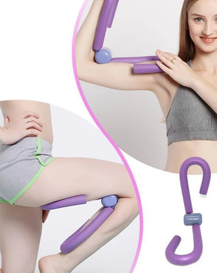 Home Fitness Equipment PVC Leg Thigh Exercisers Gym Sports Thigh Master Leg Muscle Arm Chest Waist Exerciser Workout Machine Gym - Problems Solved