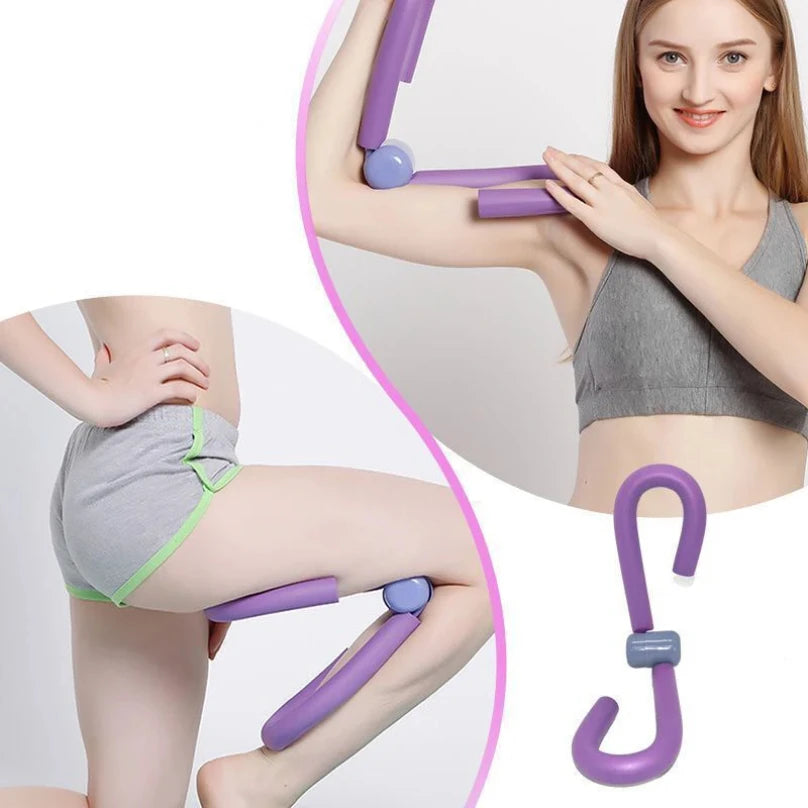 Home Fitness Equipment PVC Leg Thigh Exercisers Gym Sports Thigh Master Leg Muscle Arm Chest Waist Exerciser Workout Machine Gym - Problems Solved