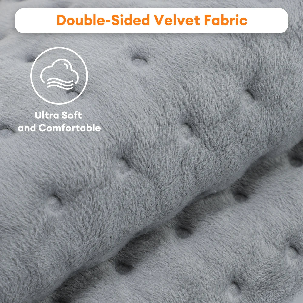 Electric Heating Pad Shoulder Back Leg Pain Relief Physiotherapy Winter Heater Timed Temperature Control Heating Blanket Mat - Problems Solved