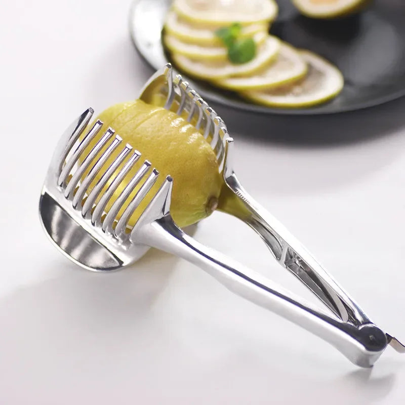 Kitchen Gadgets Handy Stainless Steel Onion Holder Potato Tomato - Problems Solved