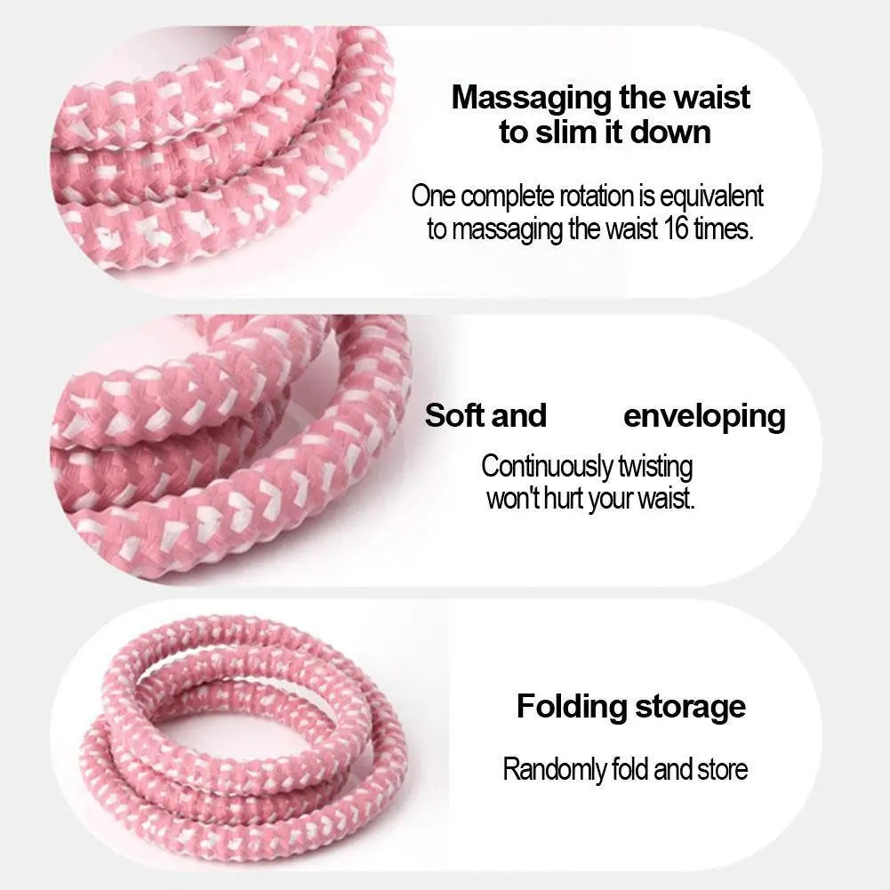 Fitness Circle Portable Exercise Ring Foldable Waist Shaping Soft - Problems Solved