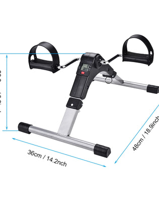 Cycling Gym Exercise Cycling Pedal Exerciser Indoor Folding Cycling Trainer Cycle Pedal Fitness Exerciser Leg Workout - Problems Solved