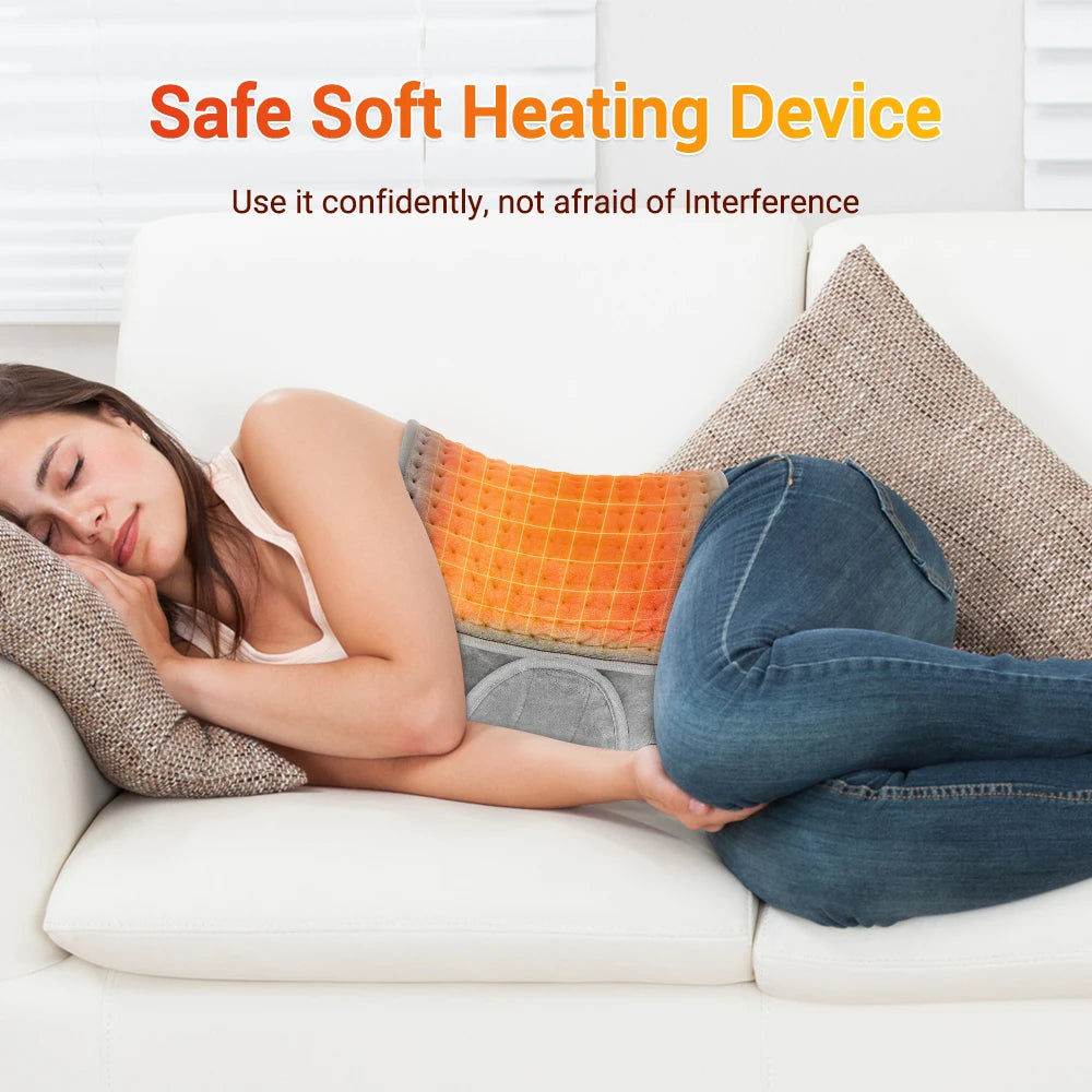 Electric Heating Pad Physiotherapy Thermal Blanket Temperature Control Hot Compress Waist Back Body Hand Winter Warmer - Problems Solved