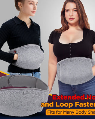 3 Levels Electric Heating Abdomen Belt  Cold-Proof Uterine Belt Hand Waist Warming Pad  Women Menstrual Relief Pain USB Charging - Problems Solved