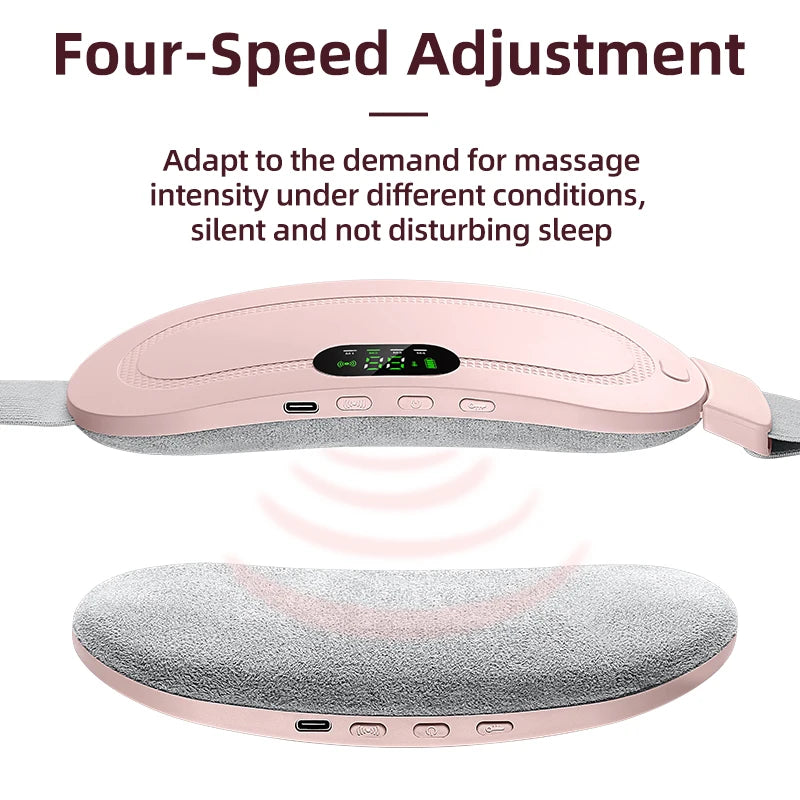 Palace-Style Heating Massage Belt 3 Temperature Settings+3-Second Rapid Heating Relieves Menstrual Cramps / Keeps  Warm in fall - Problems Solved