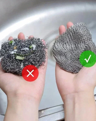 Magic Cleaning Cloth Metal Steel Wire Dish Pot Washdishing Cloths - Problems Solved