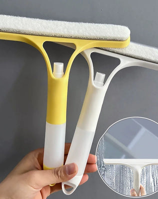3 in 1 Window Cleaning Squeegee Multi Function with Spray Bottle - Problems Solved