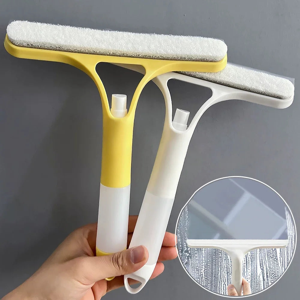 3 in 1 Window Cleaning Squeegee Multi Function with Spray Bottle - Problems Solved