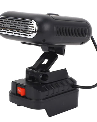 Electric Small Heater Fast Heating 90 Degree  Portable Low Noise Battery Heater 2 Temperatures for Office Dorm Home Car - Problems Solved