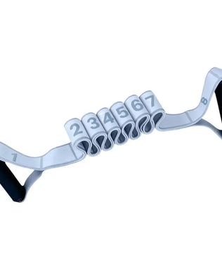 Fitness Resistance Band For Yoga Pilates Stretching Fitness Training 8 Adjustable Resistance Level Digital Marking Fitness Suppl - Problems Solved