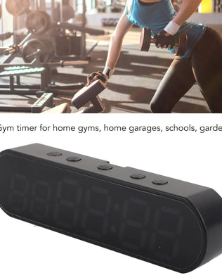 Fitness Interval Timer Portable Gym Timer 1000mAh USB - Problems Solved