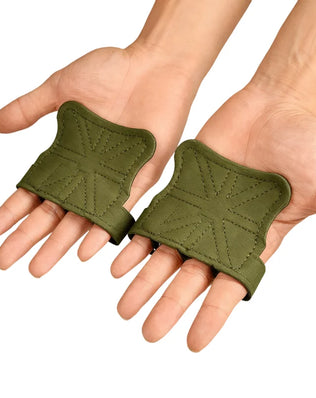 Fitness Four Fingers Gloves Breathable Anti-slip Shock Absorption Dumbbell Leather Weight Lifting Training Pal Men's And Women's - Problems Solved
