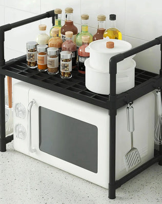Kitchen Storage Rack Microwave Shelf Condiment Organizer Shelf - Problems Solved