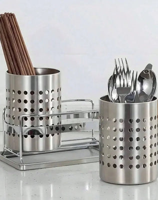 2PCS Kitchen Utensil Holder  for Spatulas Ladles and Chopsticks - Problems Solved