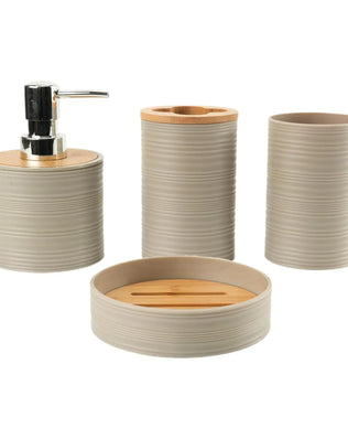 4 Pieces Bathroom Accessories Set ,Bath Accessory Complete Set, Bathroom Decor - Problems Solved