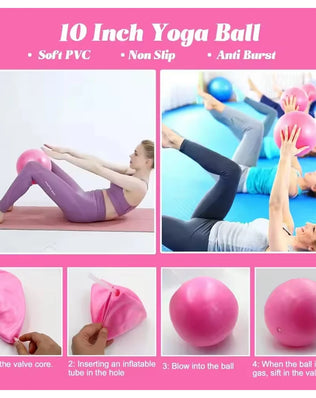 Pilates Yoga Set 13 Piece Home Pilates Kit for Women Pilates Equipment Toning Fitness Essentials Starter Set Accessories - Problems Solved