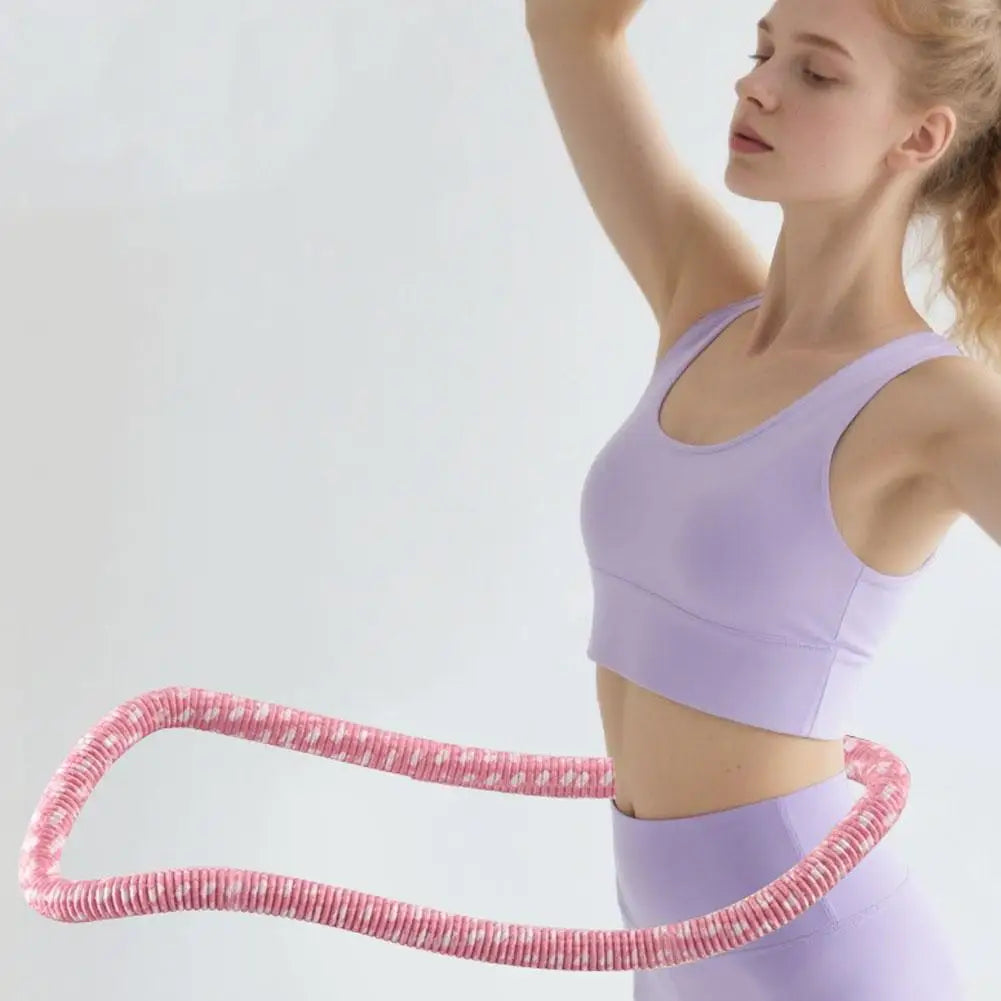 Fitness Circle Portable Exercise Ring Foldable Waist Shaping Soft - Problems Solved