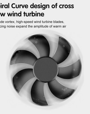 Heating and Cooling Small Heater Home Bedroom Dormitory Office Energy Saving Safety Quiet Rotating Shaking Head Electric Heater - Problems Solved
