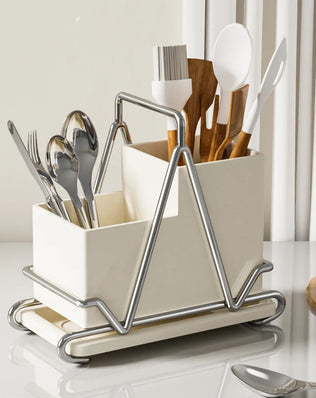 Kitchen Utensils Holder Large,Metal Utensil Organizer - Problems Solved