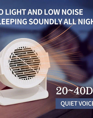 Heating and Cooling Small Heater Home Bedroom Dormitory Office Energy Saving Safety Quiet Rotating Shaking Head Electric Heater - Problems Solved