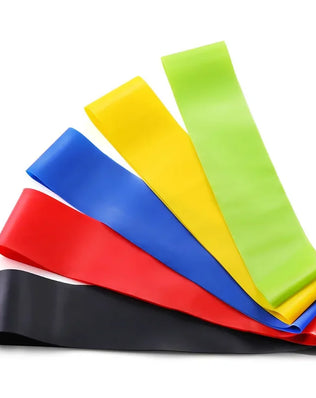 Portable Fitness Workout Equipment Rubber Resistance Bands Yoga Gym Elastic Gum Strength Pilates Crossfit Women Weight Sports - Problems Solved