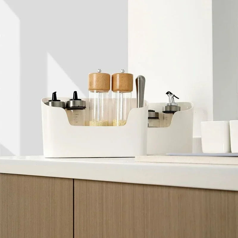 Kitchen Wall-mounted Adhesive Storage Rack Multifunctional - Problems Solved
