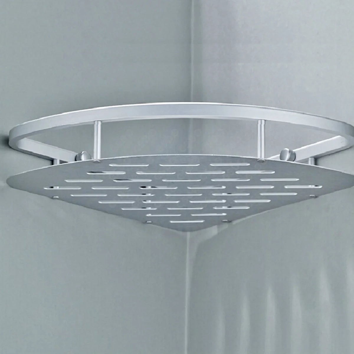 Bathroom Corner Shelf Shower Shelves Dusche Eckregal Bad Wall Badregal Storage Organizer Floating Ablage Bohren - Problems Solved