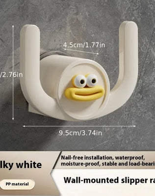 1Pc Cartoon Slippers Hook Bathroom Slipper Rack Shower Storage Organizer Shoe Holder Drainage Stand for Bathrooms and Bedrooms - Problems Solved