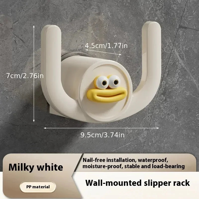 1Pc Cartoon Slippers Hook Bathroom Slipper Rack Shower Storage Organizer Shoe Holder Drainage Stand for Bathrooms and Bedrooms - Problems Solved