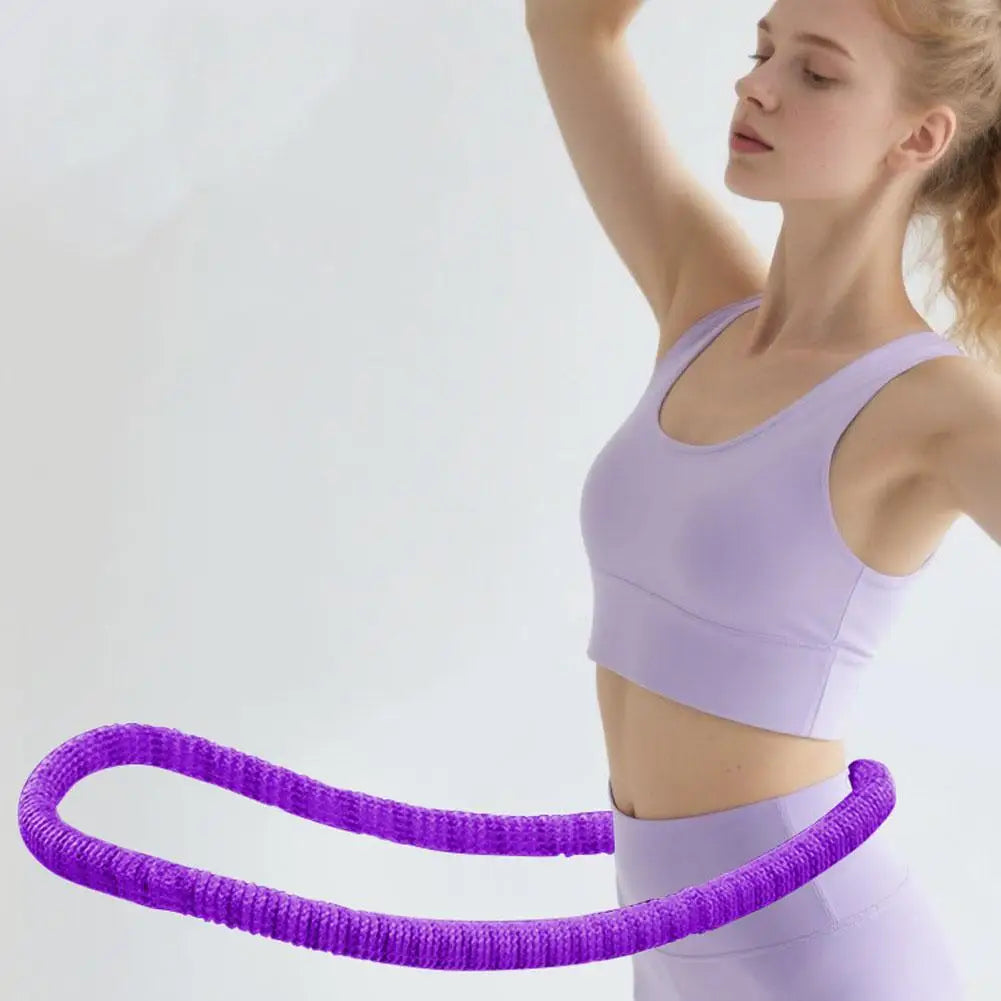 Fitness Circle Portable Exercise Ring Foldable Waist Shaping Soft - Problems Solved