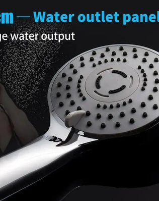 Bathroom Pressurized Hand Shower Package Accessories Shower Nozzle Large Water Output 5 Models Universal Adaptation Save Water - Problems Solved